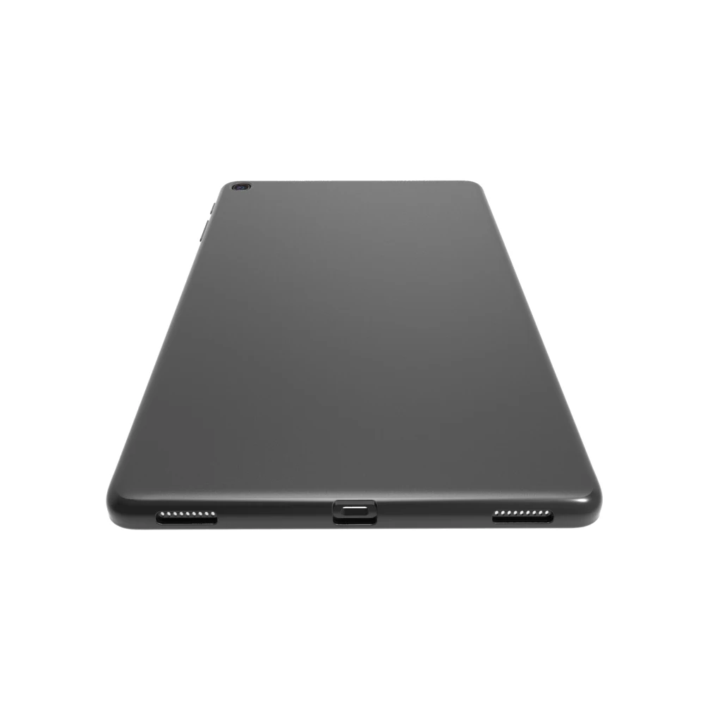 Melns matēts Buksēt-pierādījums, Mīksta TPU Caurspīdīga Silikona Skaidrs, Lietu Vāku Samsung Galaxy Tab 10.1 2019 T515