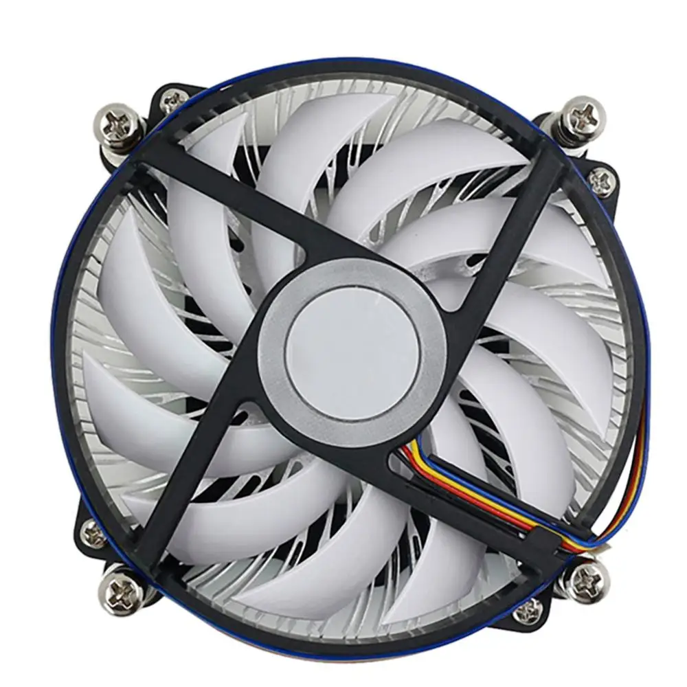 HF-1535 izslēgt ultra-plānas cpu radiators melns ventilatoru lāpstiņu hidrauliskās un bumbu cpu radiatora