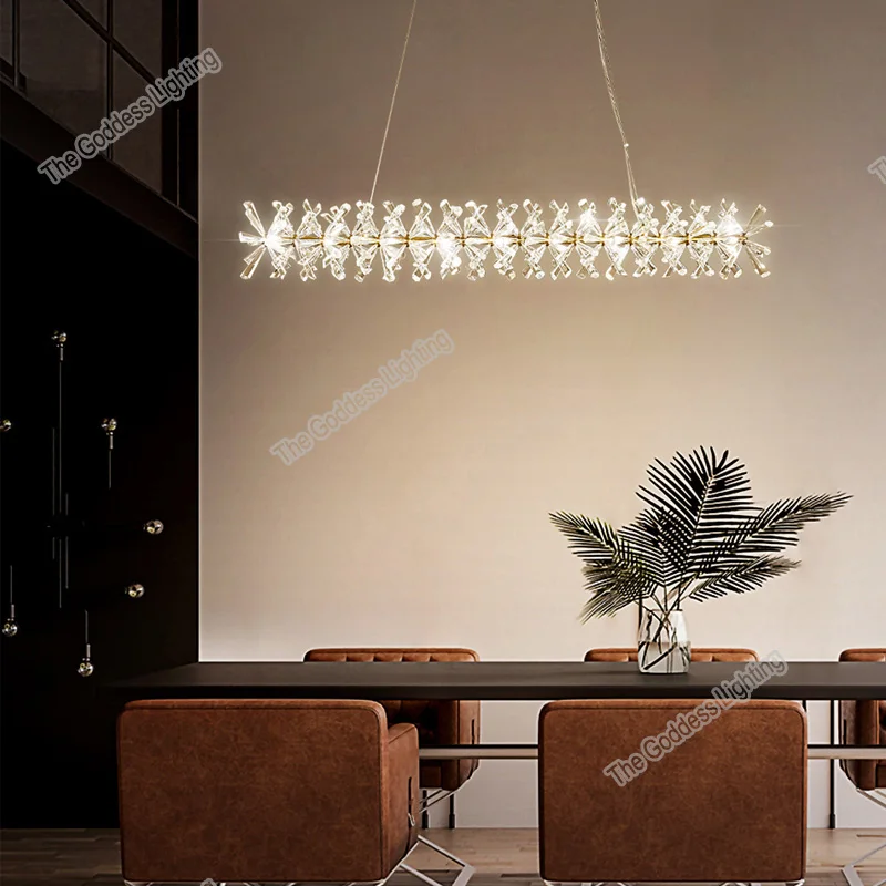 Mūsdienu ring crystal LED lustras dekori mājas virtuvi, guļamistaba, ēdamistaba dzīvojamā istaba foajē iekštelpu apgaismojuma lampas bezmaksas piegāde