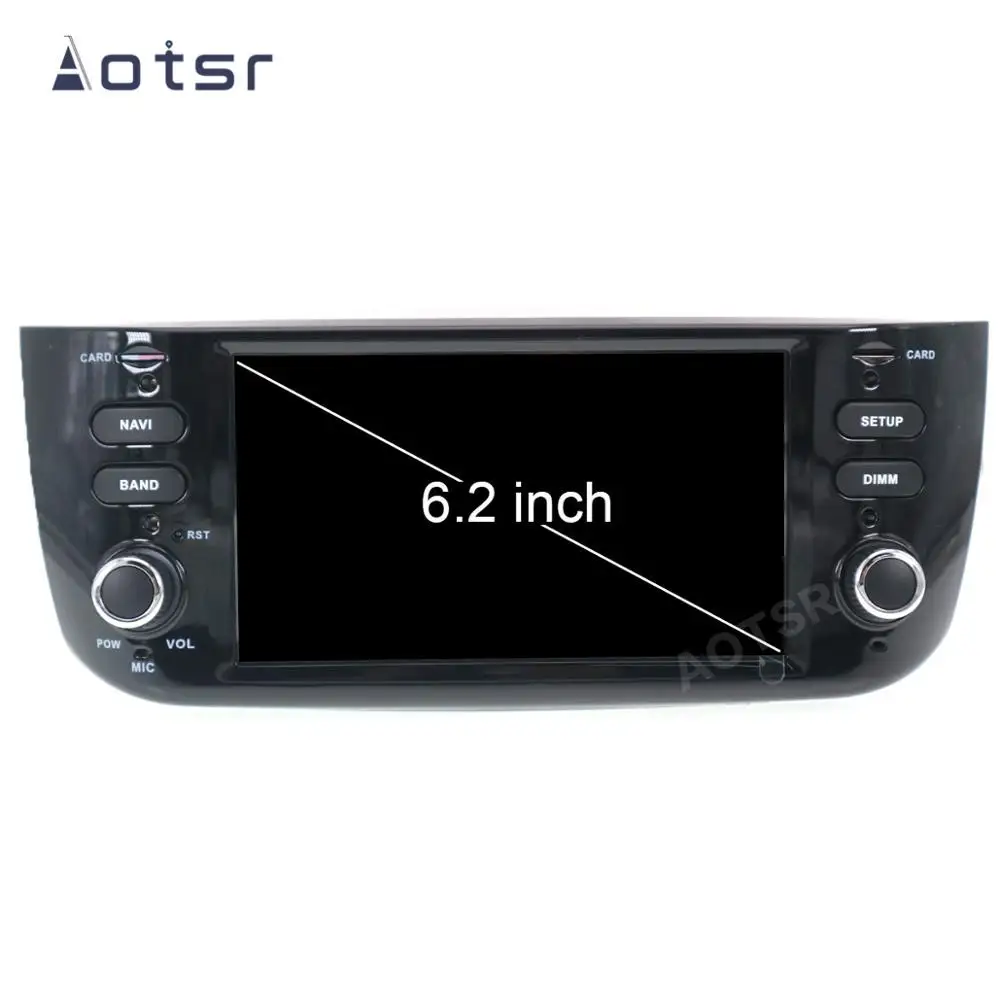 AOTSR 1 Din Auto Radio Fiat Punto ne dienu bez līnijas 2009. -. Gadam Android 10 Multimēdiju Atskaņotāju, Auto Stereo, GPS Navigācija, DSP IPS AutoRadio