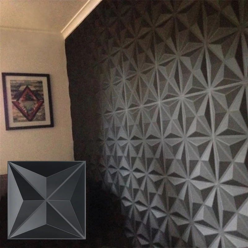 30x30cm 3D flīžu panelis pelējuma apmetums sienu 3D sienas uzlīmes, viesistaba, tapetes, sienas Ūdensizturīgs 3D Sienas uzlīmes Vannas Virtuves