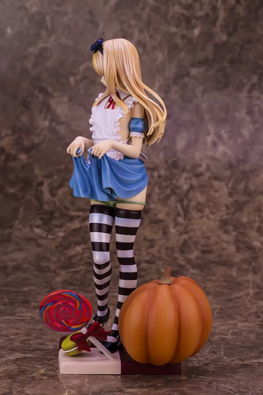 25cm Anime Seksīga Meitene Alise Ilustrācija Misaki Kurchito 1/6 Mēroga Krāsotas PVC Rīcības Attēls Kolekcionējamus Modelis Rotaļlietas Brinquedos