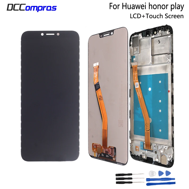 Par Huawei Honor Spēlēt RK-L 29 LCD Displejs, Touch Screen Montāža Digitizer Par Huawei honor spēlēt LCD Ekrāna LCD Displejs