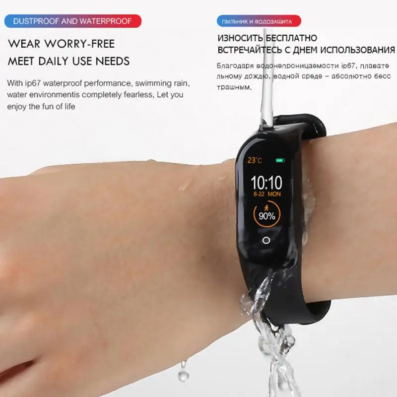 Ir 2021. Smart Josla Sporta Smart Skatīties Fitnesa Tracker Veselības Monitors Ūdensizturīgs Grupa Vīrieši Sievietes Android, IOS Smartband par xiaomi