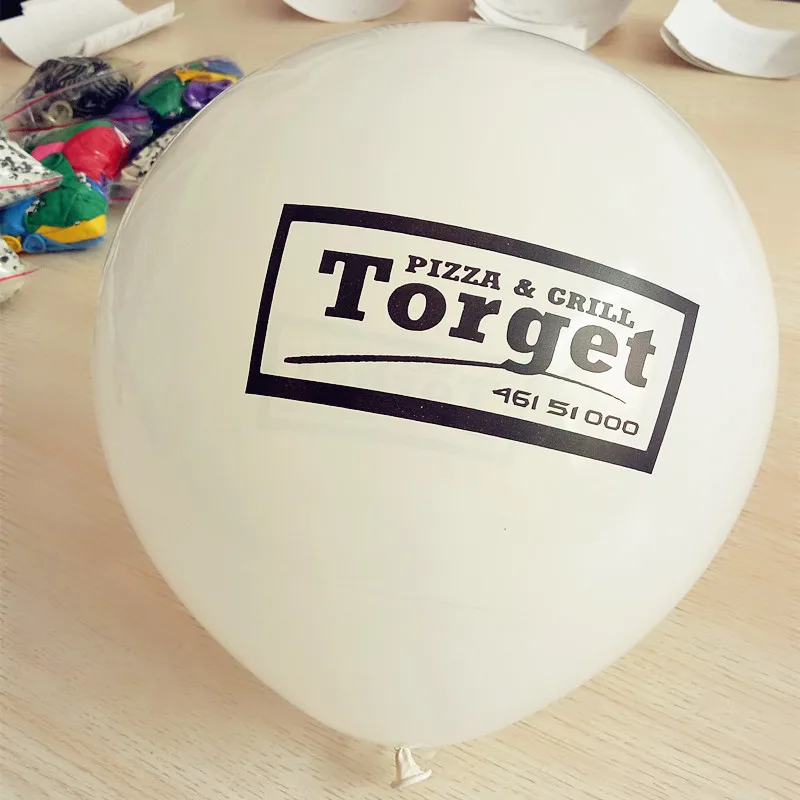 Pasūtījuma Savu Pusi, gaisa baloni Personalizētu balonu Drukāt Jūsu Vārds, Logo, lai Kāzas, dzimšanas dienu, bērnu dušas Reklāmas Baloni