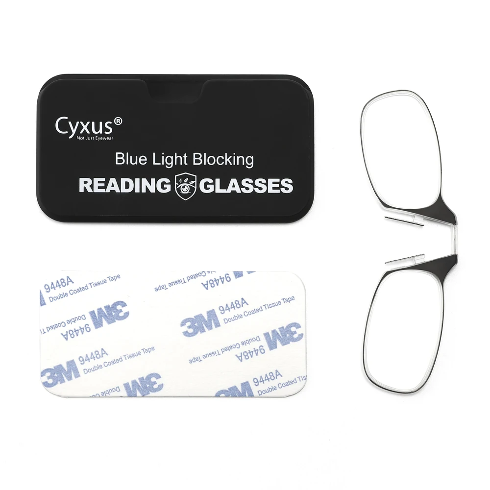 Cyxus Klipu Par Lasīšanas Brilles Anti Zilā Gaisma Objektīvs Sievietēm, Vīriešiem Brilles +1.0 +1.5 +2.0 +3.0 Dioptriju 2606