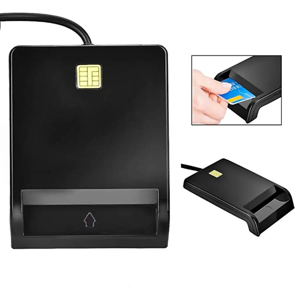 Multi USB 2.0 SIM Smart Card Reader For Bankas Karti IC/ID EMV SD TF, MMC Cardreaders USB-CCID ISO 7816 Windows 7 8 10 Linux OS