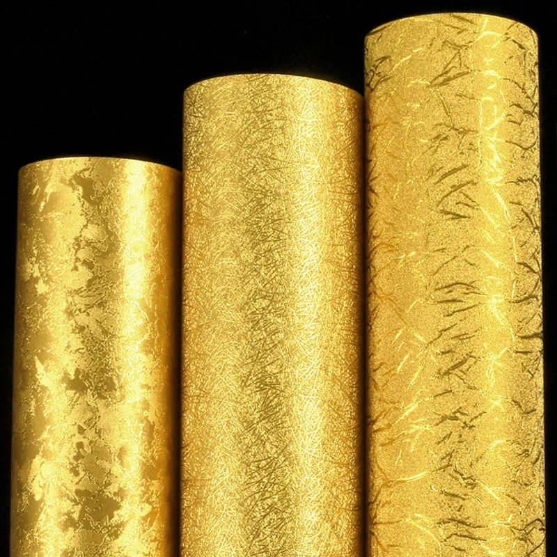 Beibehang fons PVC tapetes zelta foliju, piekaramo griestu materiāla zelta tapešu,tapetes sienām, 3 d papel de parede