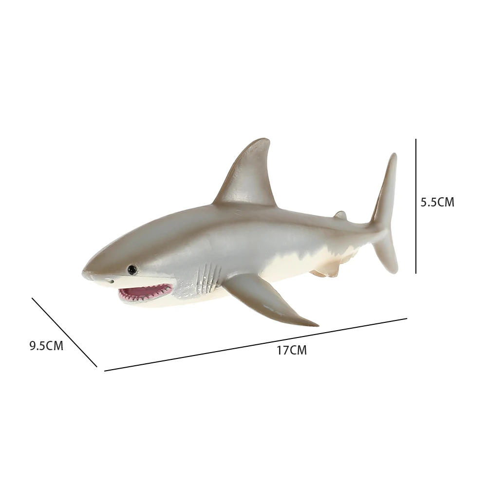 Bērnu Okeāna Dzīvi Vaļu Haizivs Dzīvnieku Modelis, Rotaļlietu Lielās Baltās Haizivs Modeli, Izglītības Haizivs Rotaļlieta Modelis PVC Kolekcija