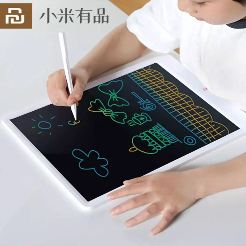YouPin Smart LCD Digitālās Tāfeles Sāpes Elektronisko Rakstiski Tabletes Bērniem Ar Zīmējumu Stylus Drošības Acu aizsargus, Krāsains