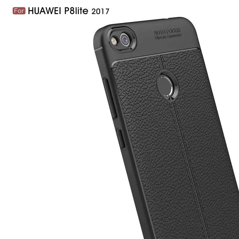 HuaWei Honor 8 Lite Gadījumā modes augstas kvalitātes neslīdoša ādas Tālruni Gadījumā, HuaWei P9 Lite 2017 Silikona triecienizturīgs Aizmugurējo Vāciņu