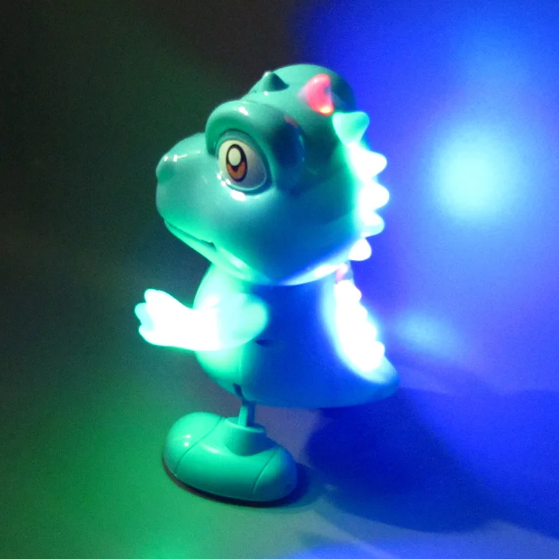 LED Gaismas Deju Mūzikas Dinozaurs Jautri Electric Modelis Rotaļlietas