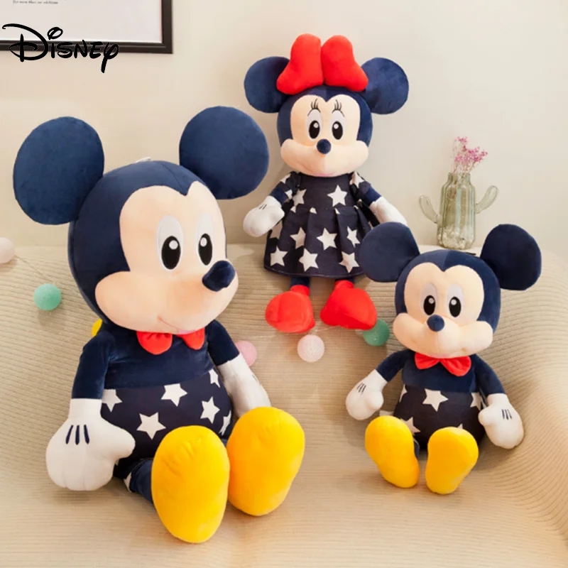 35/45/55cm Disney mīkstās Rotaļlietas Mickey&Minnie Mouse Plīša Lelles, Bērnu Dzimšanas dienu, Kāzu Dāvanas, Rotaļlietas Bērniem, Bērnu